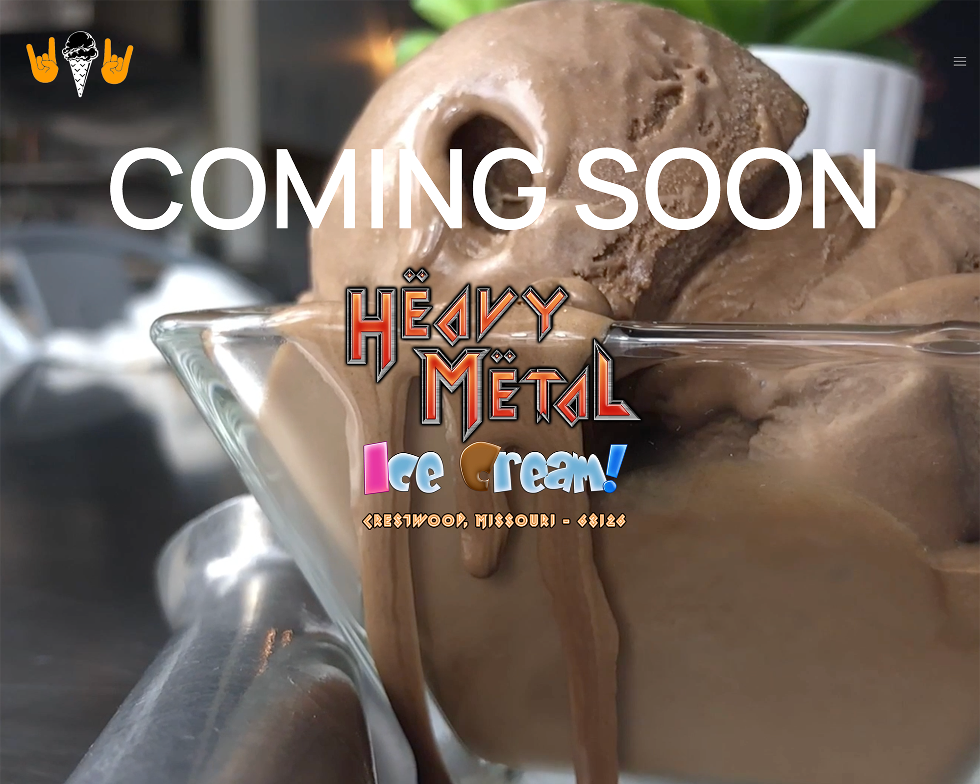 Heavy Metal Ice Cream homepage