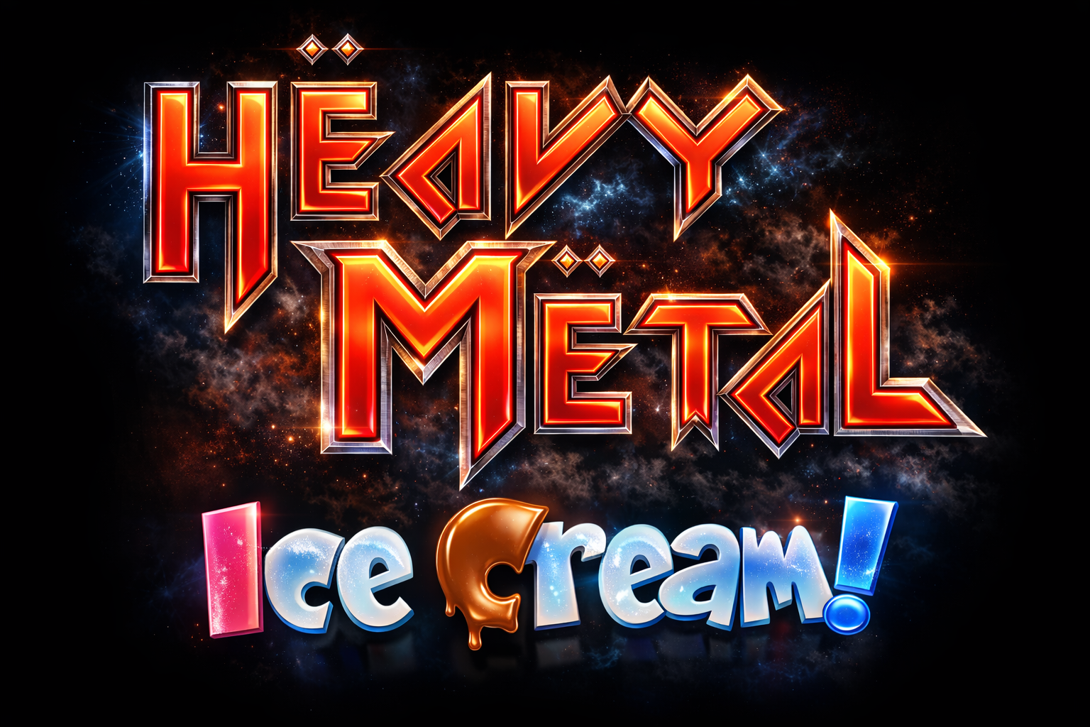 Heavy Metal Ice Cream logo